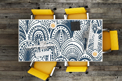 Desk pad Moroccan pattern