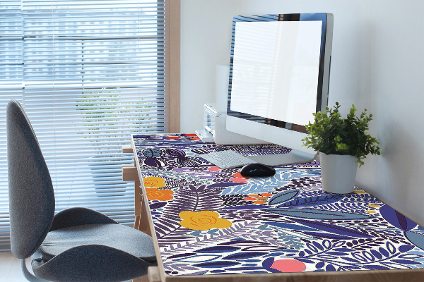Full desk protector Tropical vegetation