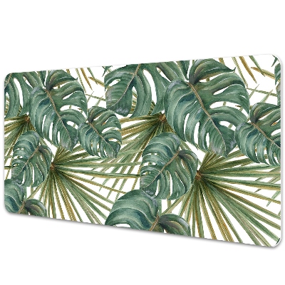 Desk mat exotic plants