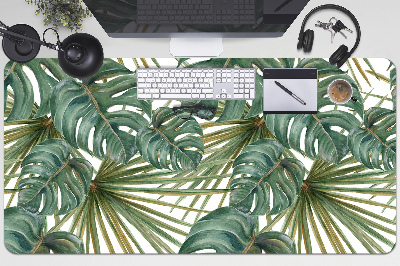 Desk mat exotic plants