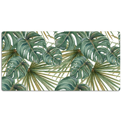 Desk mat exotic plants