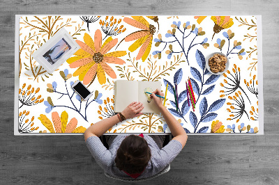 Full desk mat Pastel meadow