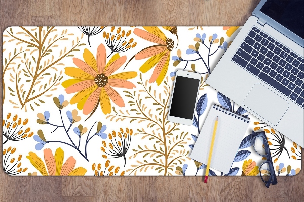 Full desk mat Pastel meadow