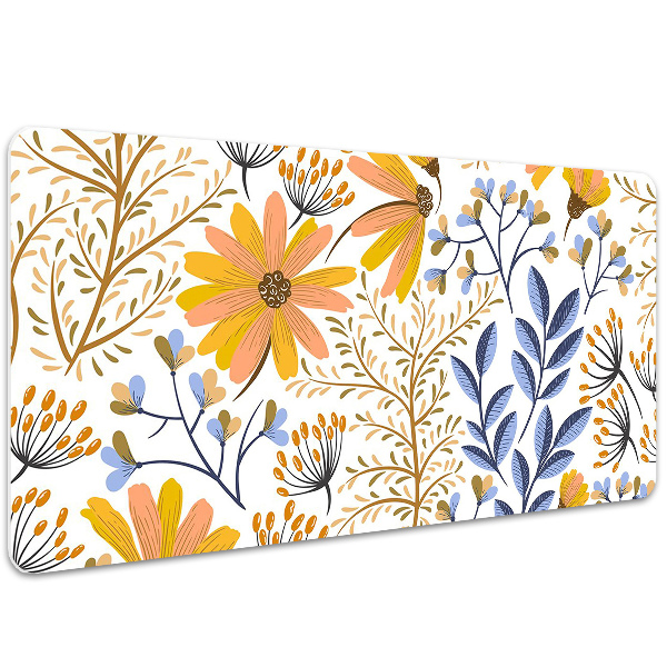 Full desk mat Pastel meadow