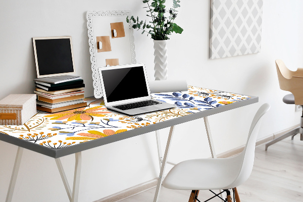 Full desk mat Pastel meadow
