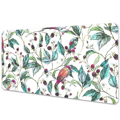 Desk pad Birds on a branch