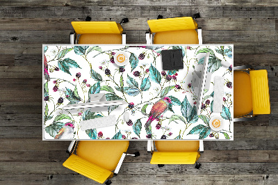 Desk pad Birds on a branch