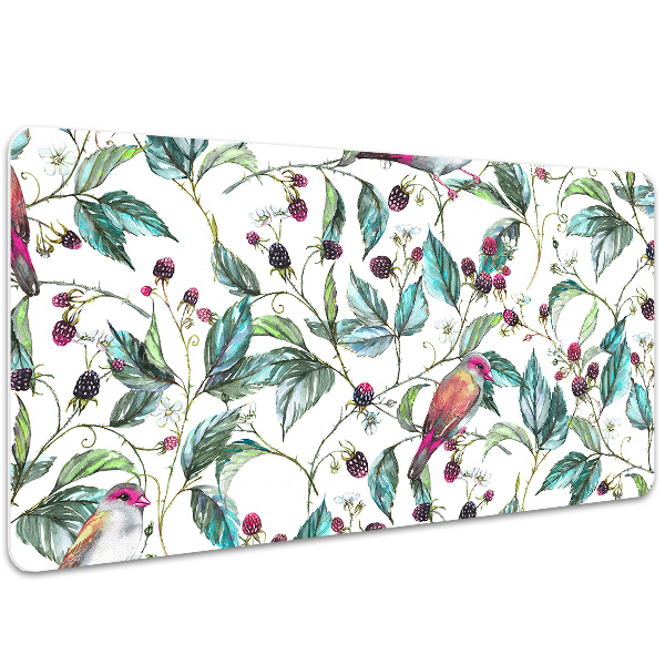 Desk pad Birds on a branch