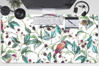 Desk pad Birds on a branch