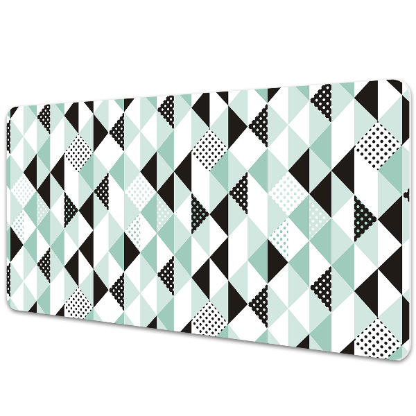 Full desk pad geometric pattern