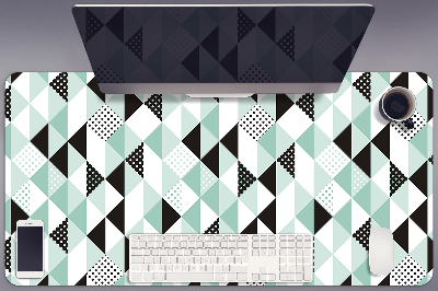 Full desk pad geometric pattern