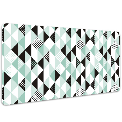 Full desk pad geometric pattern