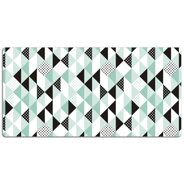 Full desk pad geometric pattern