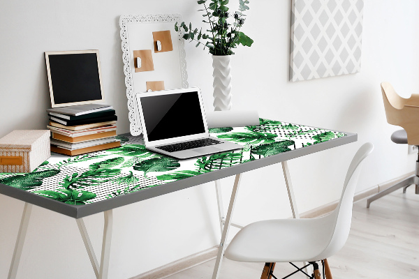 Desk pad Dots and leaves