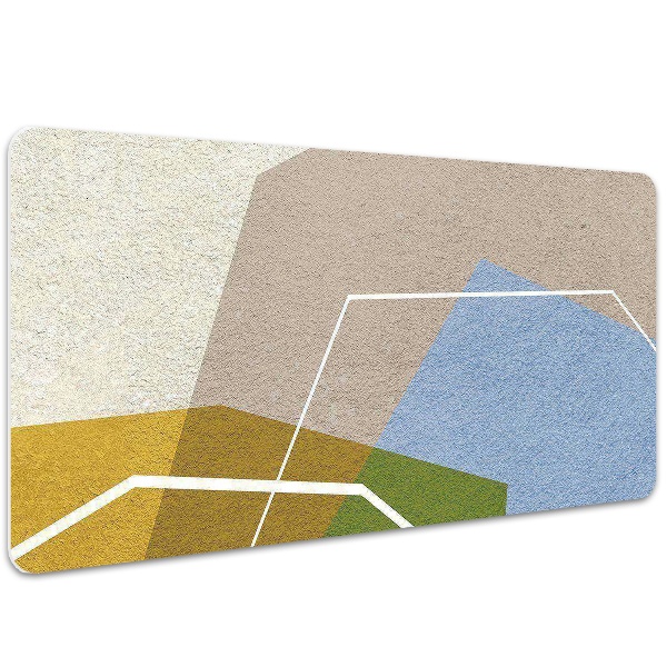 Desk mat Geometric figures
