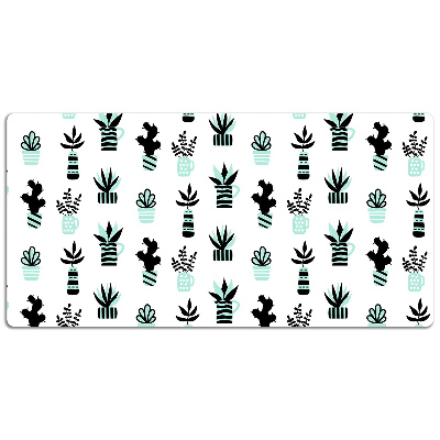 Large desk mat for children Succulents