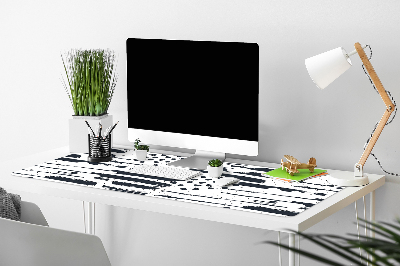 Full desk protector Abstract painting