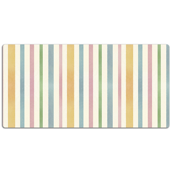 Full desk mat colored lines