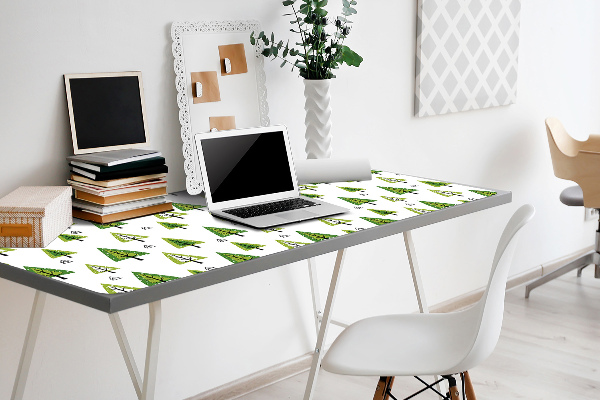 Full desk protector triangular tree