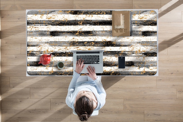 Large desk mat for children lines