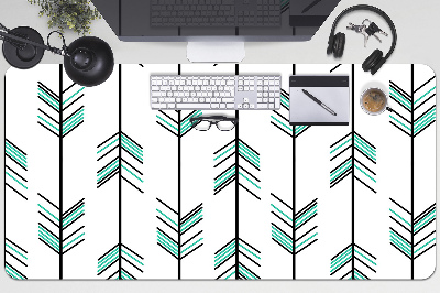 Large desk pad PVC protector arrows pattern