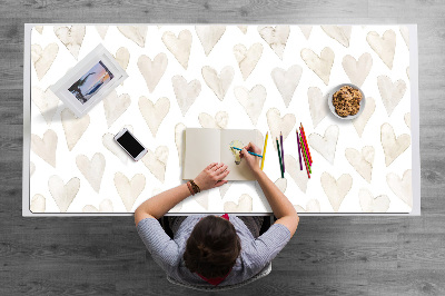 Full desk mat subtle Heart