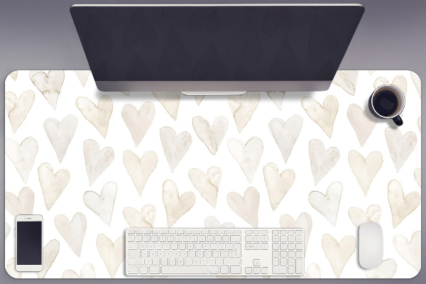 Full desk mat subtle Heart