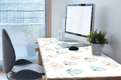 Large desk mat for children Butterflies