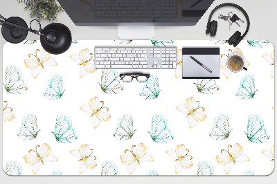 Large desk mat for children Butterflies