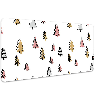 Full desk pad pastel Christmas tree