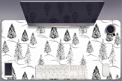 Full desk mat Winter tree