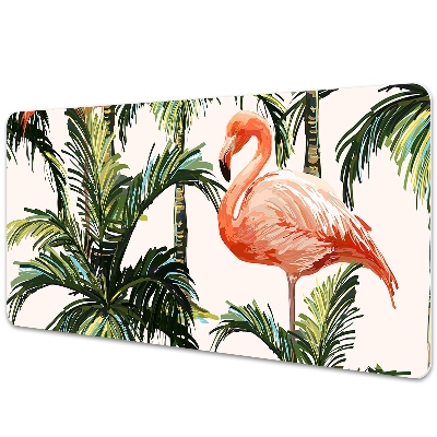 Large desk mat for children Flamingos