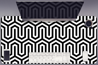 Full desk pad geometric pattern