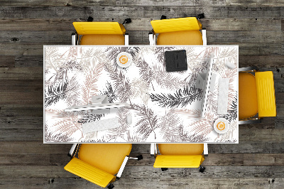 Full desk mat palm leaves