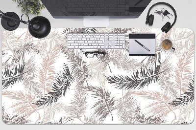 Full desk mat palm leaves