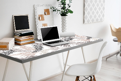 Full desk mat palm leaves