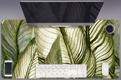 Large desk mat for children monstera