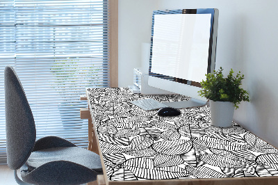 Desk pad tropical pattern