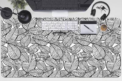 Desk pad tropical pattern