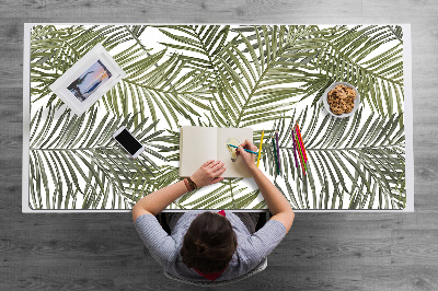 Full desk pad exotic leaves