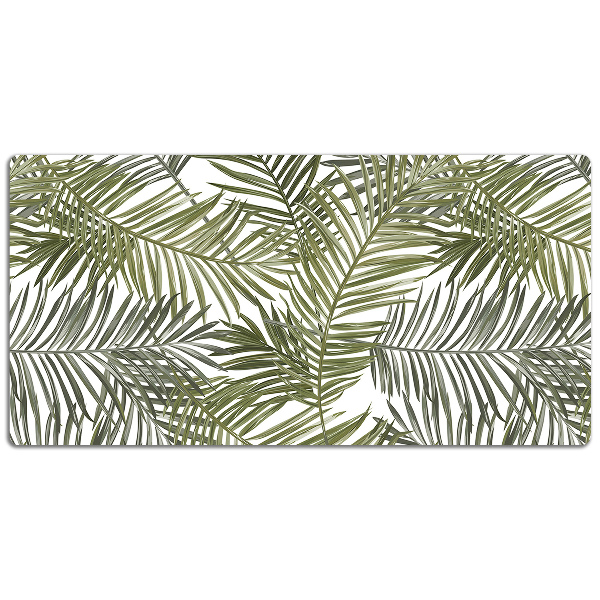 Full desk pad exotic leaves