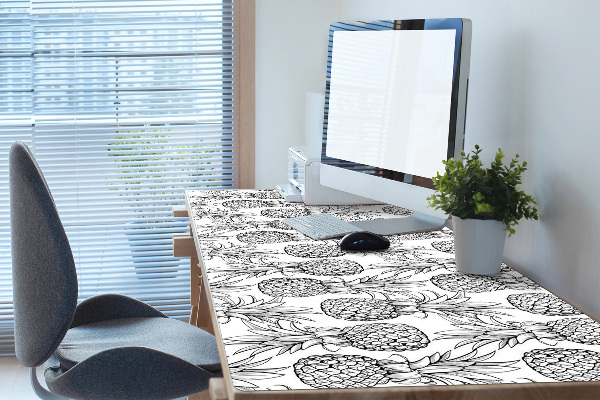 Large desk mat for children pineapples