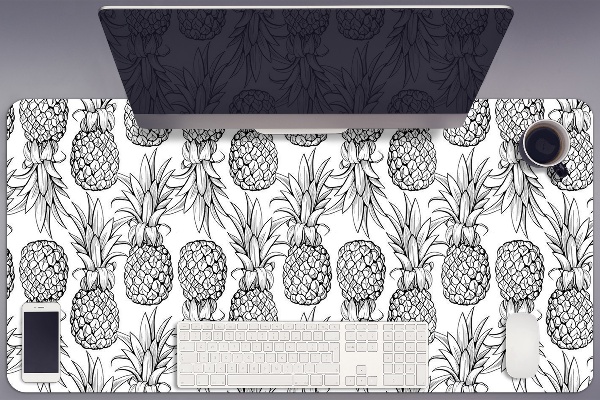 Large desk mat for children pineapples