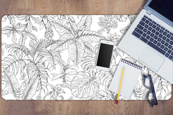 Full desk protector sketch tropical
