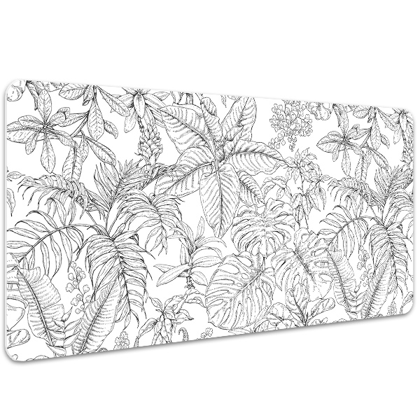 Full desk protector sketch tropical