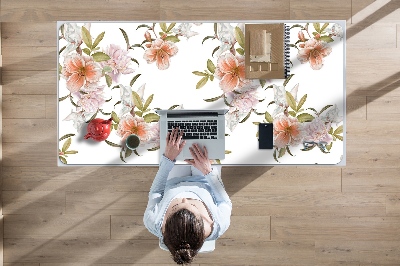 Desk pad Spring flowers