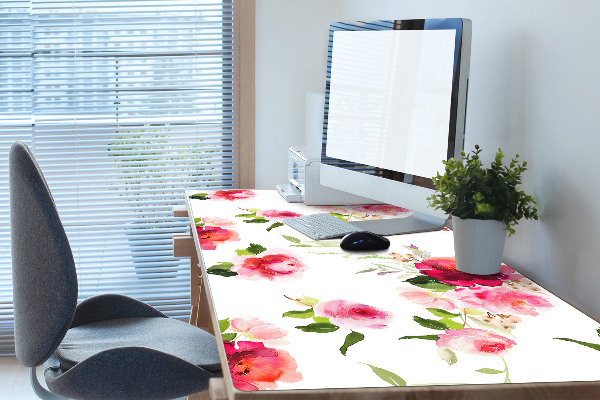 Desk pad Spring flowers