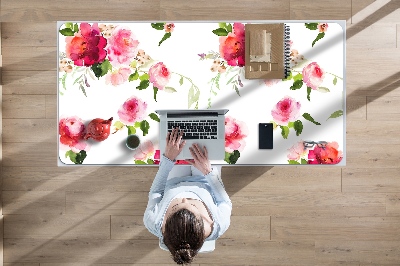 Desk pad Spring flowers