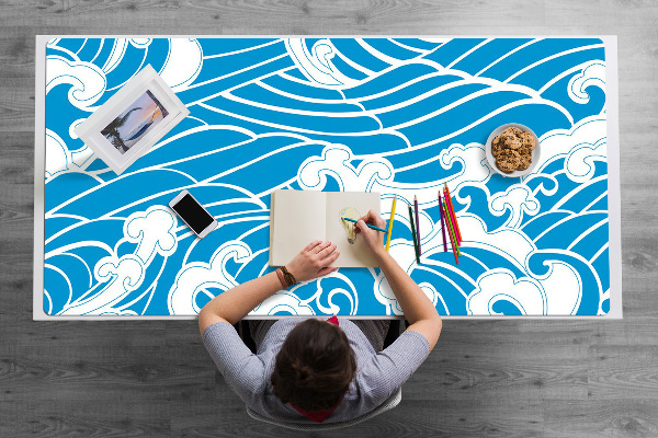 Large desk pad PVC protector Hawaii island