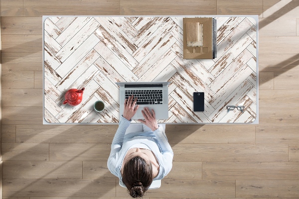 Full desk pad Wooden floor